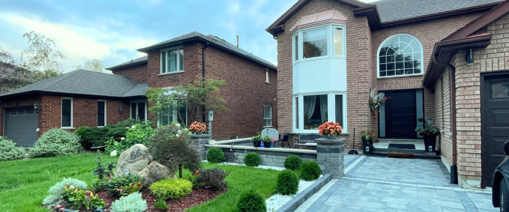 Expert lawn installation services Richmond Hill - Green and healthy grass after professional seeding and irrigation setup.